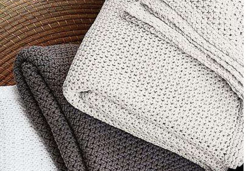 Accessories: High/Low Cotton Throw