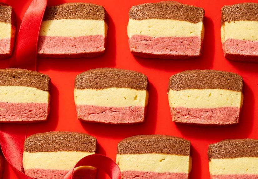 Best Neapolitan Cookies Recipe - How To Make Neapolitan Cookies