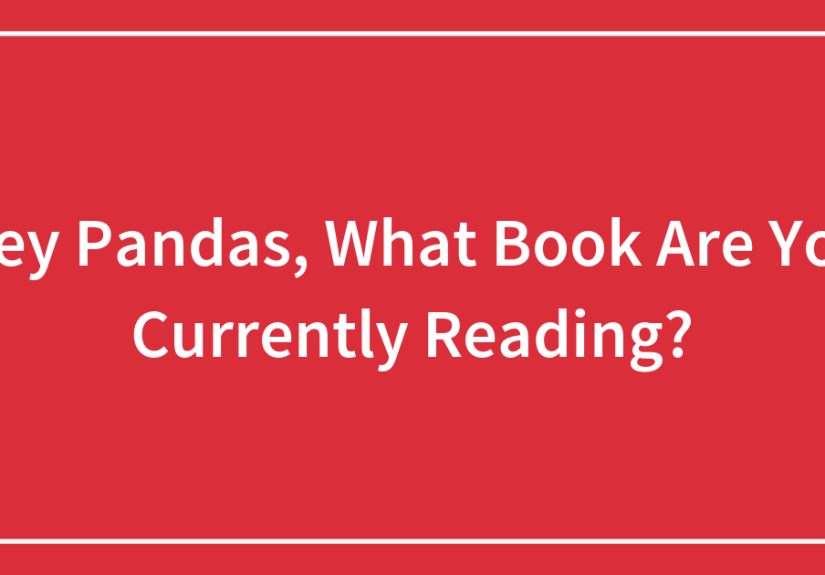 Hey Pandas, What Book Are You Currently Reading? (Closed)
