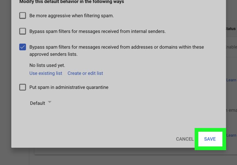 How to Add Safe Senders to the Gmail Approved Sender List