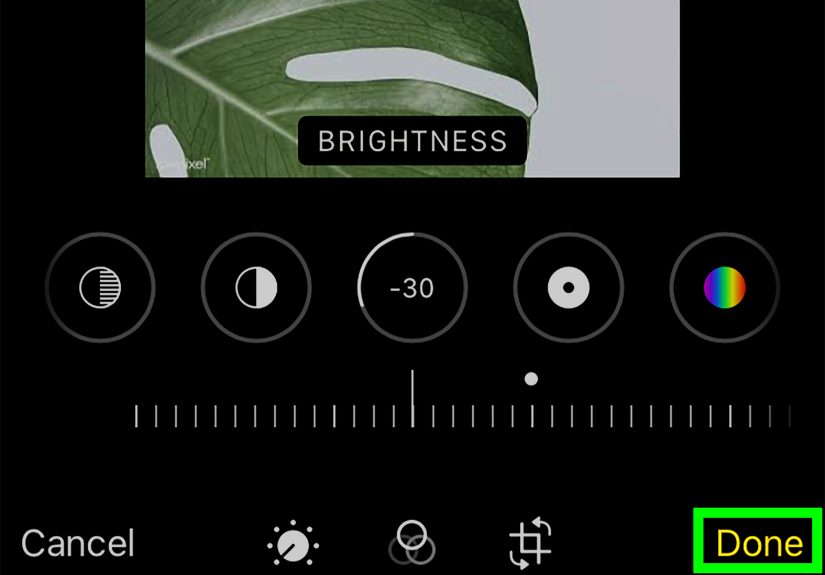 How to Adjust Photo Brightness in the iPhone Photos App