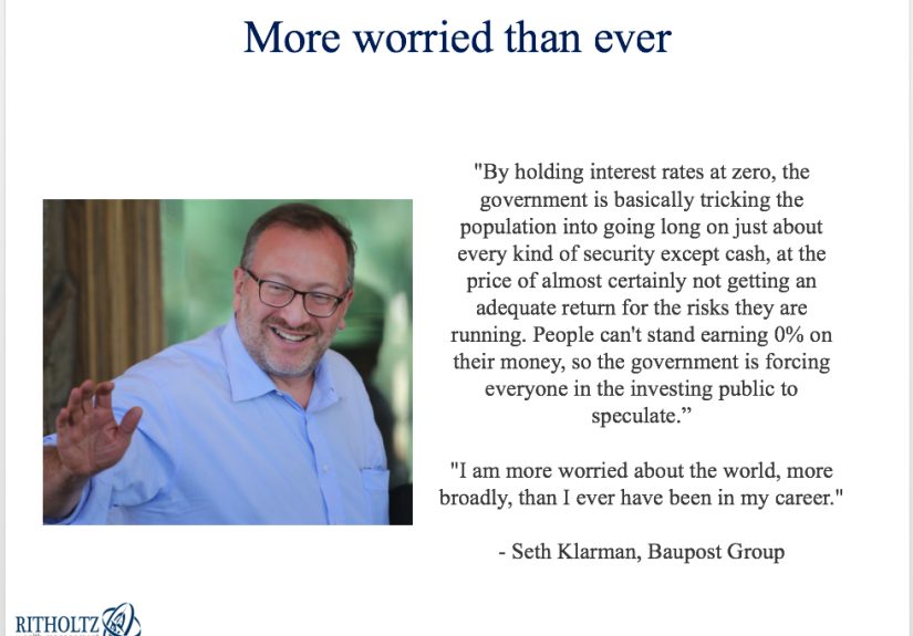 Markets Are Hard: Seth Klarman Edition - A Wealth of Common Sense
