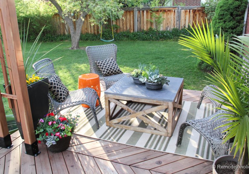 Our Deck Clean Up!