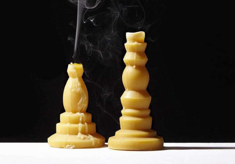 Sculptural Beeswax Candles from a Brooklyn Potter