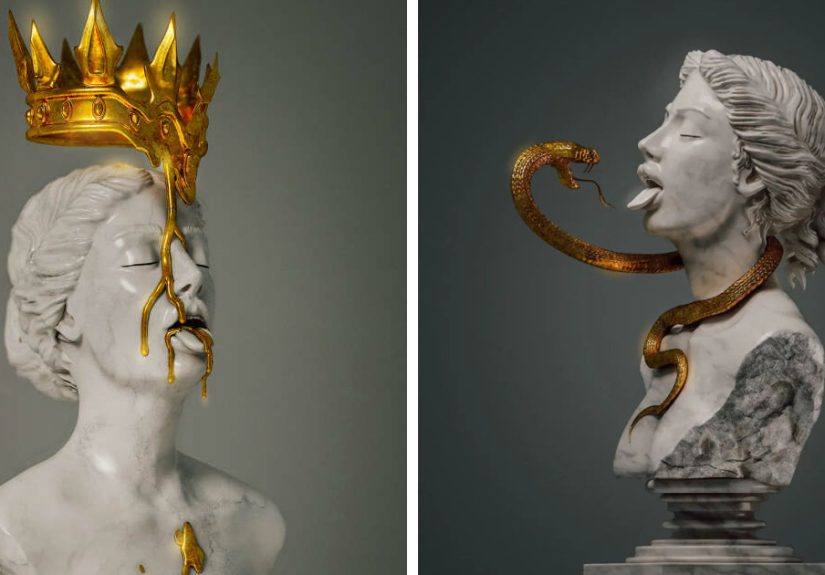 Sensual Artistry Meets Divine Beauty: My 3D Renditions Of Classical Goddesses (19 Pics)