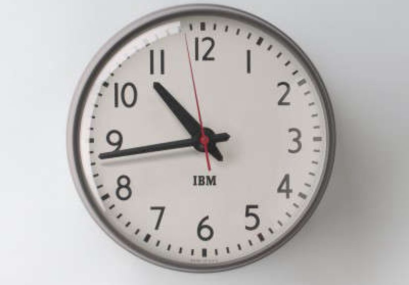 1960’s IBM Standard Issue Wall Clock: A Timeless Icon