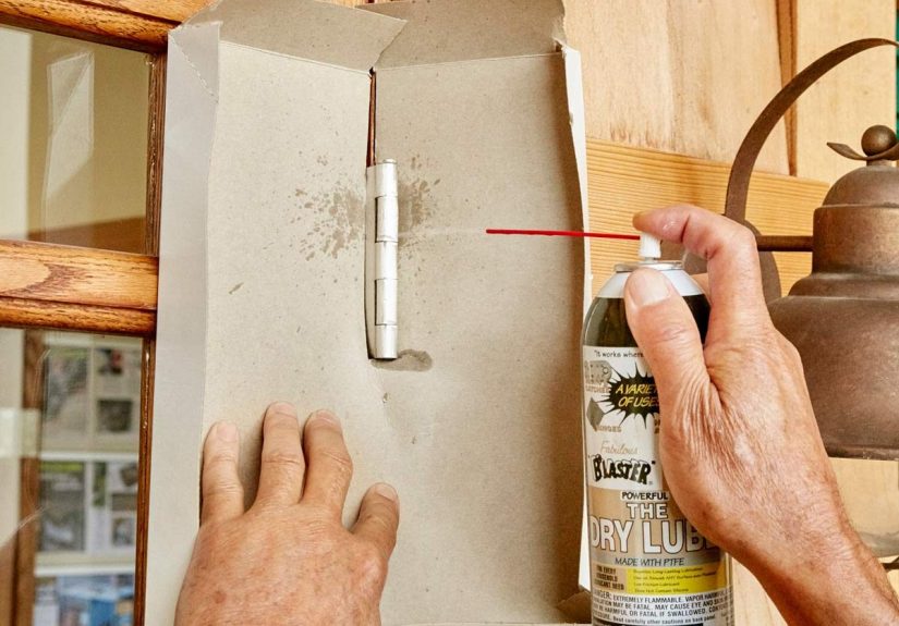 A Squeaky Clean Hinge Fix  The Family Handyman