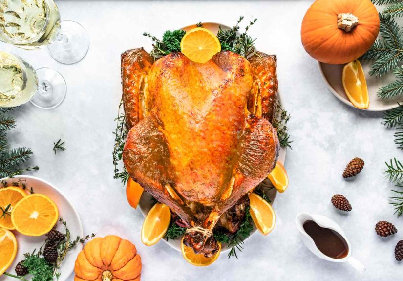 Balsamic and Honey Glazed Roast Turkey