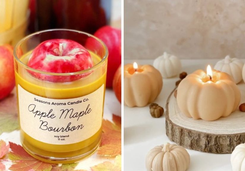 Best Fall Candles to Buy on Etsy