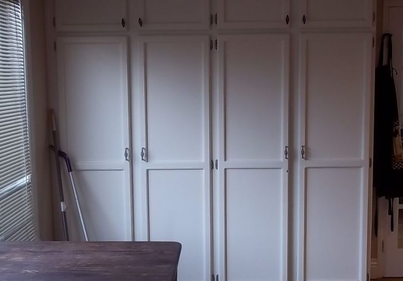 DIY Kitchen Pantry Door Mural