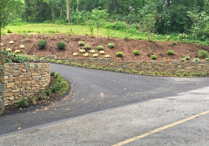 Driveway Entrance Landscape Renovation