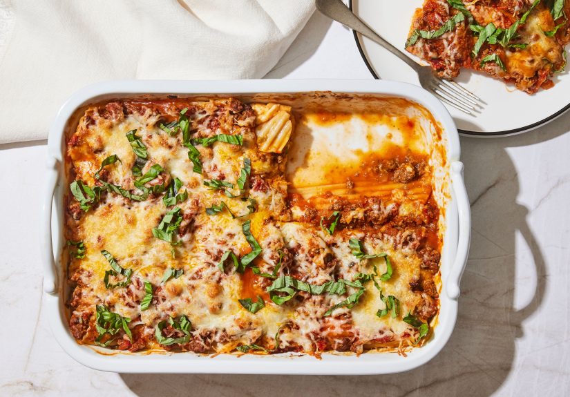 Easy Dump and Bake Manicotti Recipe