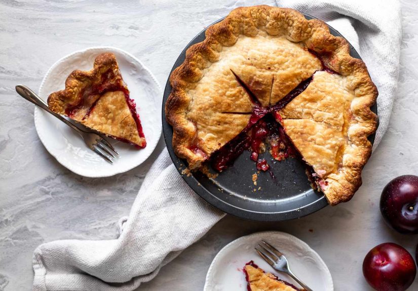 Fresh Plum Pie Recipe