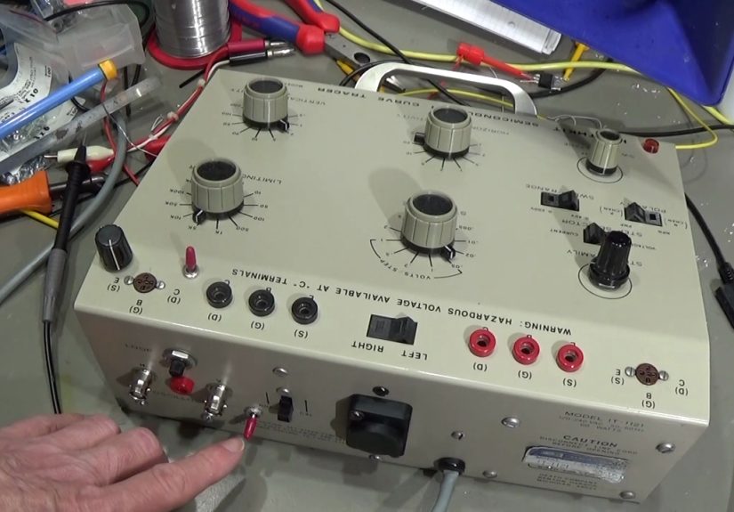 Hack Your Heathkit To Trace MOSFET Curves