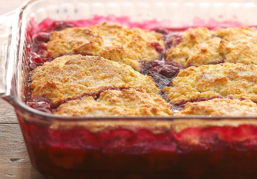 Homemade Cherry Cobbler Recipe