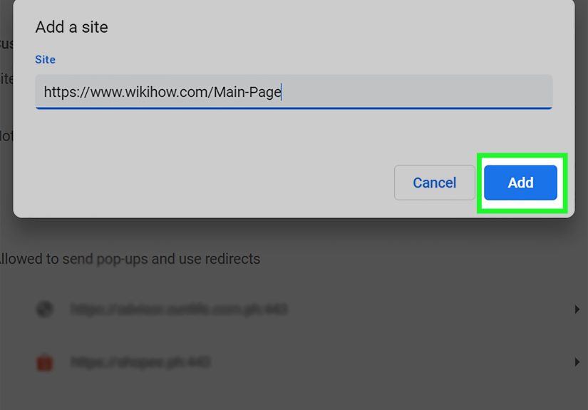 How to Allow Pop-Ups in Google Chrome on a Computer