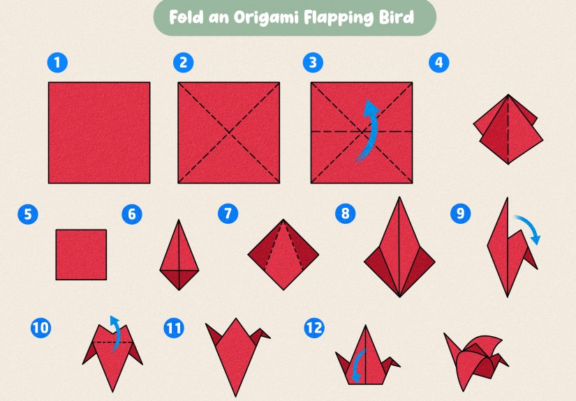 How to Make an Origami Flapping Bird: Easy Instructions