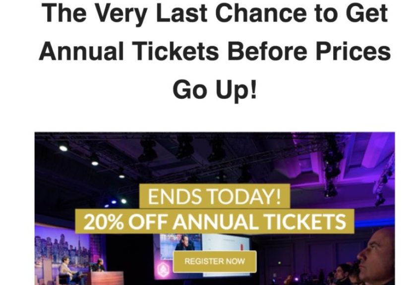 Last Chance for Early-Bird Ish Tickets to SaaStr Annual 2019!