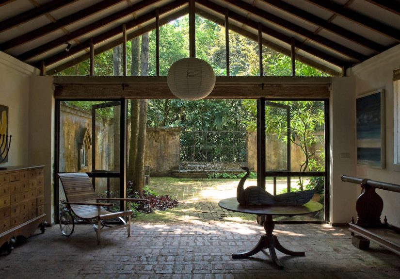 Lunuganga Geoffrey Bawa country estate Sri Lanka tropical modernism landmark