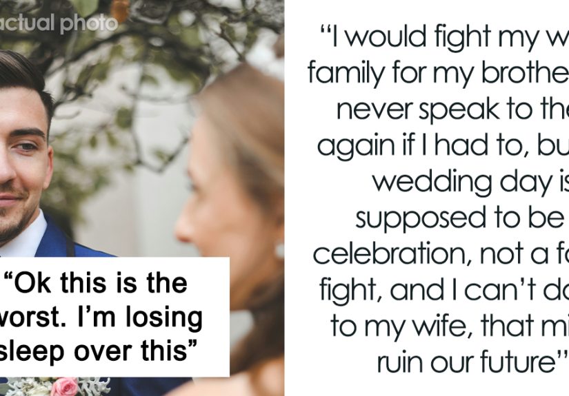 Man Has Been Urging Gay Brother To Come Out For Years, Refuses To Let Him Do So At His Wedding