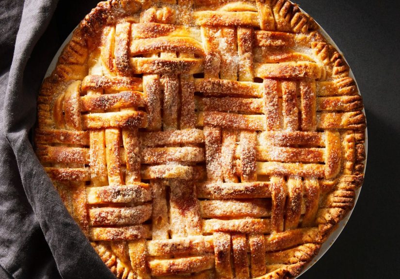 Maple Bourbon Apple Pie