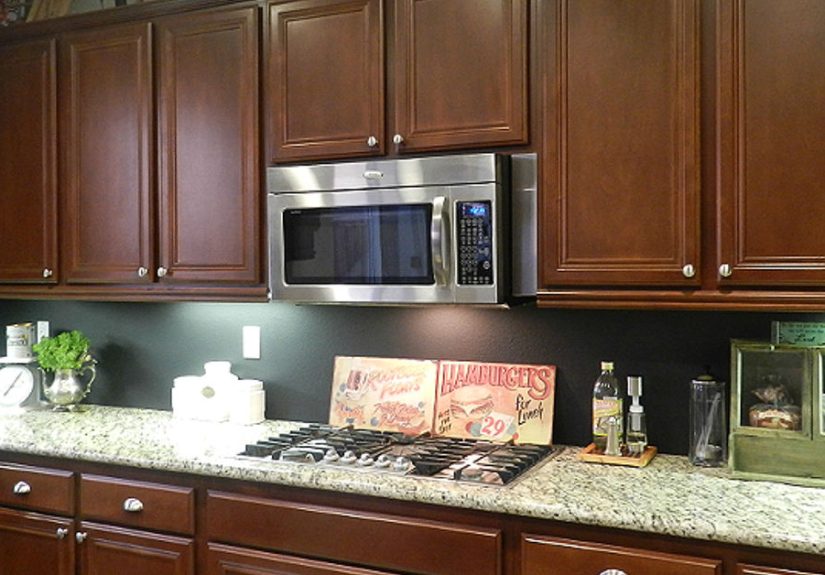 My $10 Kitchen Chalkboard Backsplash