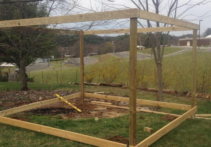 My Hubby Built a Greenhouse