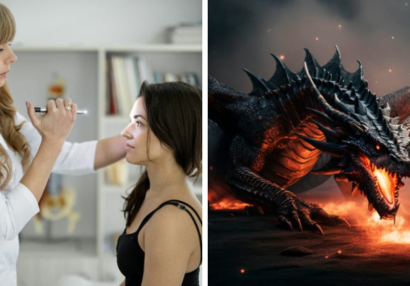 Rare Disorder Makes Woman See Dragons Instead Of People