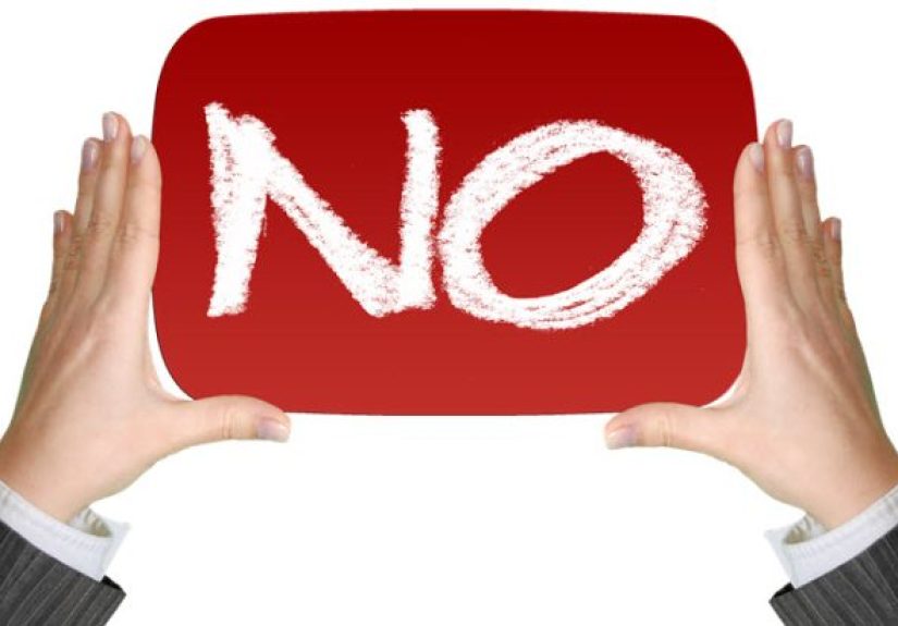The Courage To Say No