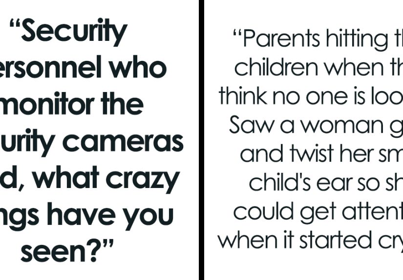 The Top 30 Craziest And Funniest Things Security People Have Caught People Doing On Camera