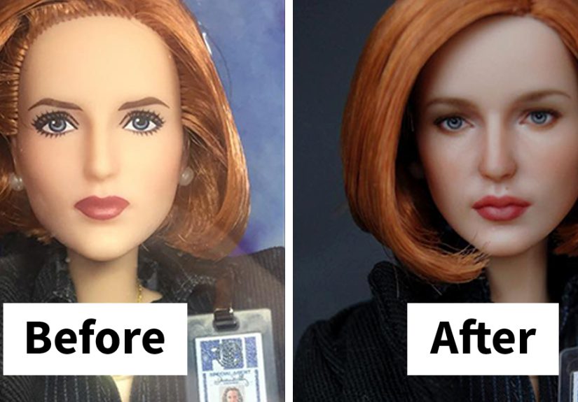 Ukrainian Artist Continues To Remove Makeup From Dolls To Repaint Them In A Very Realistic Way (New Pics)