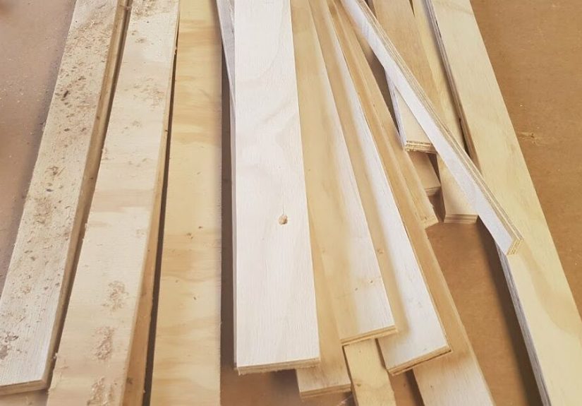 Wall Hanging Made From Scrap Wood