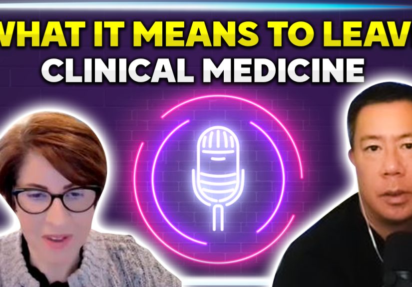 What it means to leave clinical medicine