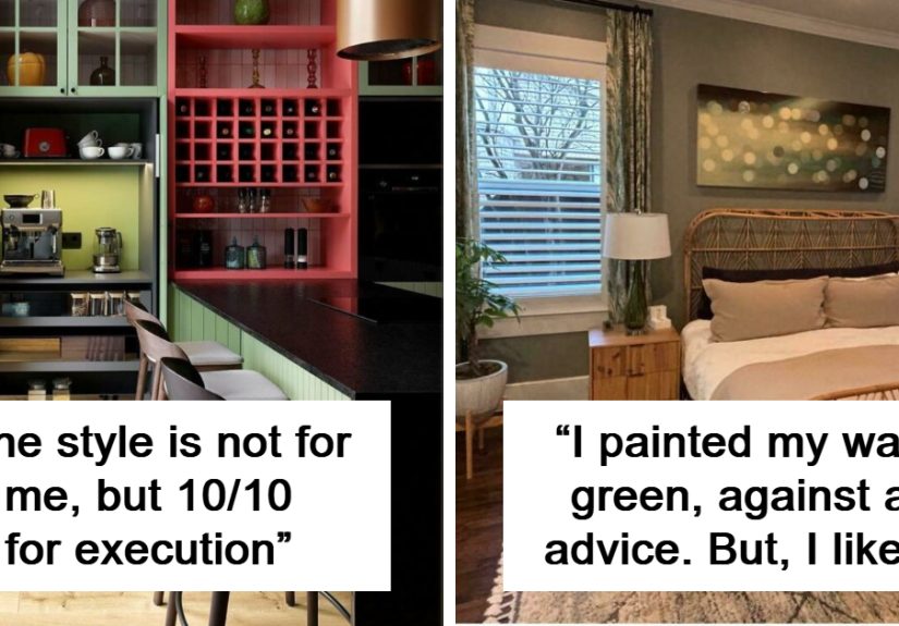 “Couldn’t Afford The Gucci Wallpaper”: 50 Of The Most Interesting Ways People Decorated Their Homes