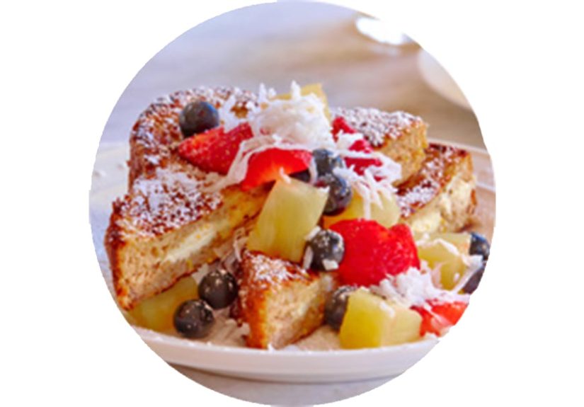 Cream Cheese-Stuffed French Toast