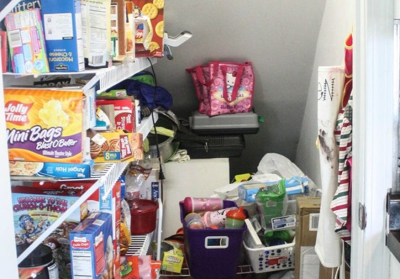 Disaster Zone Pantry Makeover