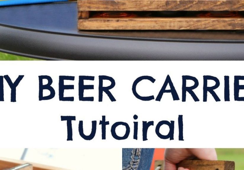 DIY Beer Carrier - A Perfect Gift!