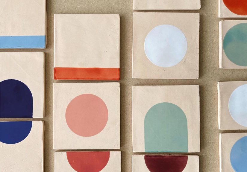 Elements of Architecture: Colorful Hand-Painted Tiles by Italian Designer Elisa Passino