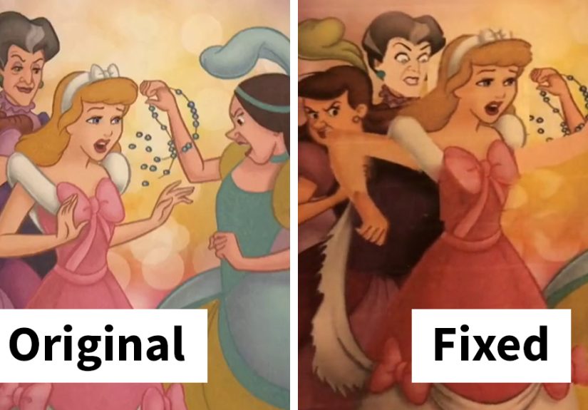 Fed-Up Dad Censors Outdated Gender Stereotypes In Daughter’s Disney Books