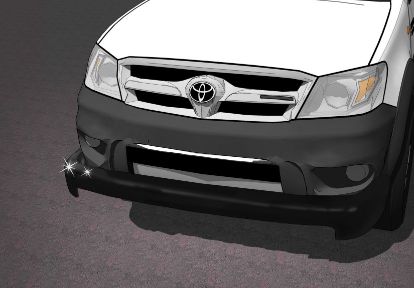How to Paint Chrome Bumpers: 15 Steps