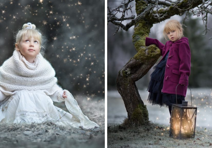 I Made Photos Of My Daughters In Winter Wonderland