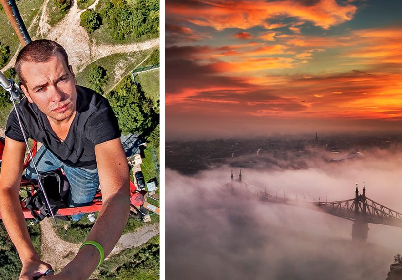 I Risk My Life To Photograph My Hometown Budapest From The Best Angle