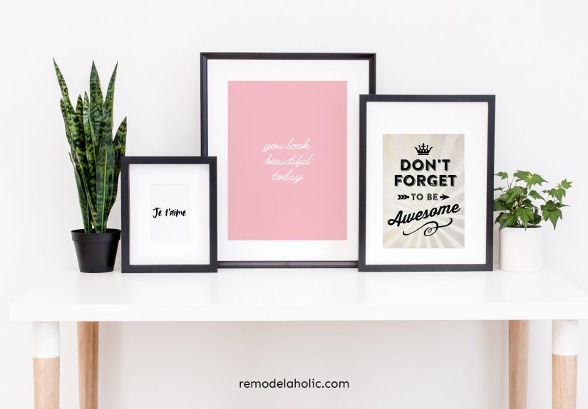 Inspirational Free Printable Wall Art for Bedroom Decor
