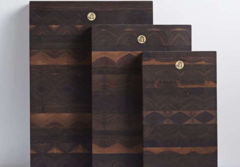 Large Walnut, End-Grain Butcher Block