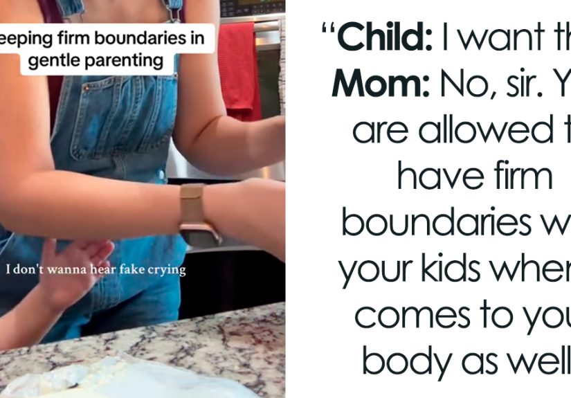 Mom Stands Her Ground As Hungry Toddler Tries To Steal Her Lunch, But She Refuses To Share