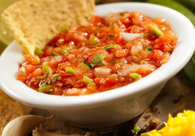 Recipe: Red and Green Pepper Salsa