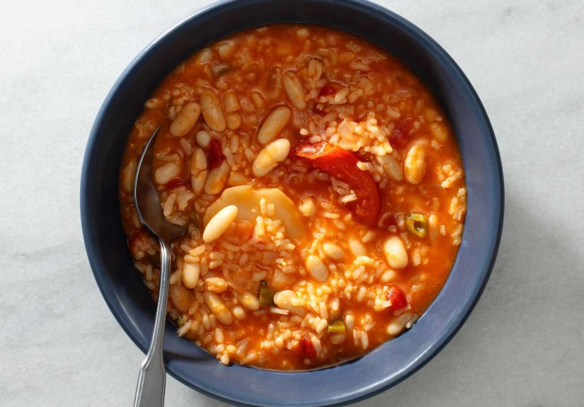 Spanish White Beans and Rice Recipe – Empedrado de Arroz