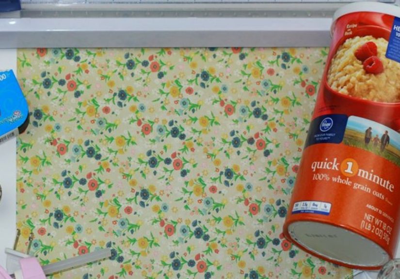 Upcycled Oatmeal Container to Hair Accessory Organizer