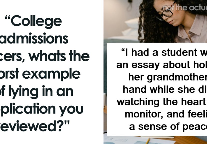 “Wrote About His Experience In The Womb”: 41 Hilariously Bad Lies Students Put On College Applications Just To Get In, But Still Failed