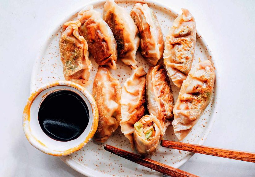 Yachae Mandoo (Korean Vegetarian Dumplings) Recipe